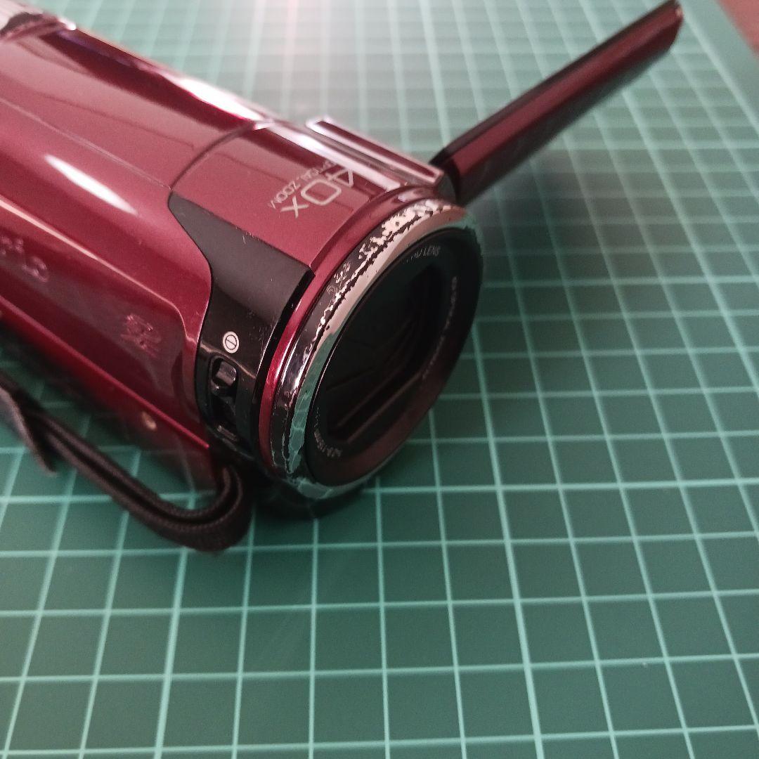 JVC Everio GZ-HM450-R 本体＋付属品セット 三脚付き 中古品