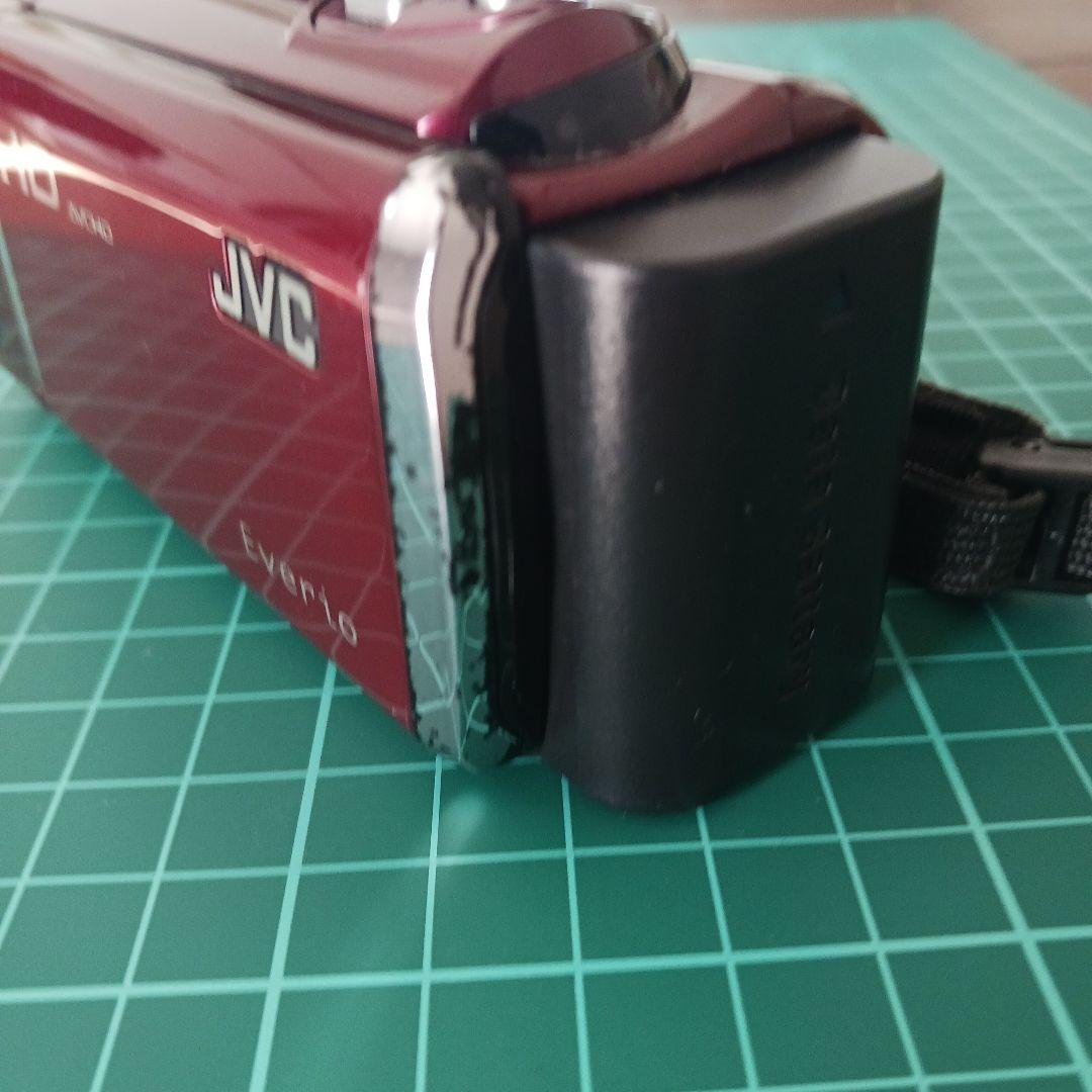 JVC Everio GZ-HM450-R 本体＋付属品セット 三脚付き 中古品