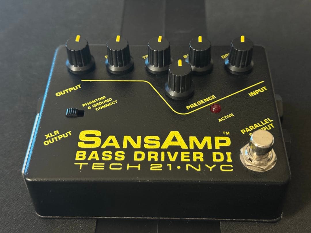 Tech 21 SansAmp Bass D DI v1 初期型前期