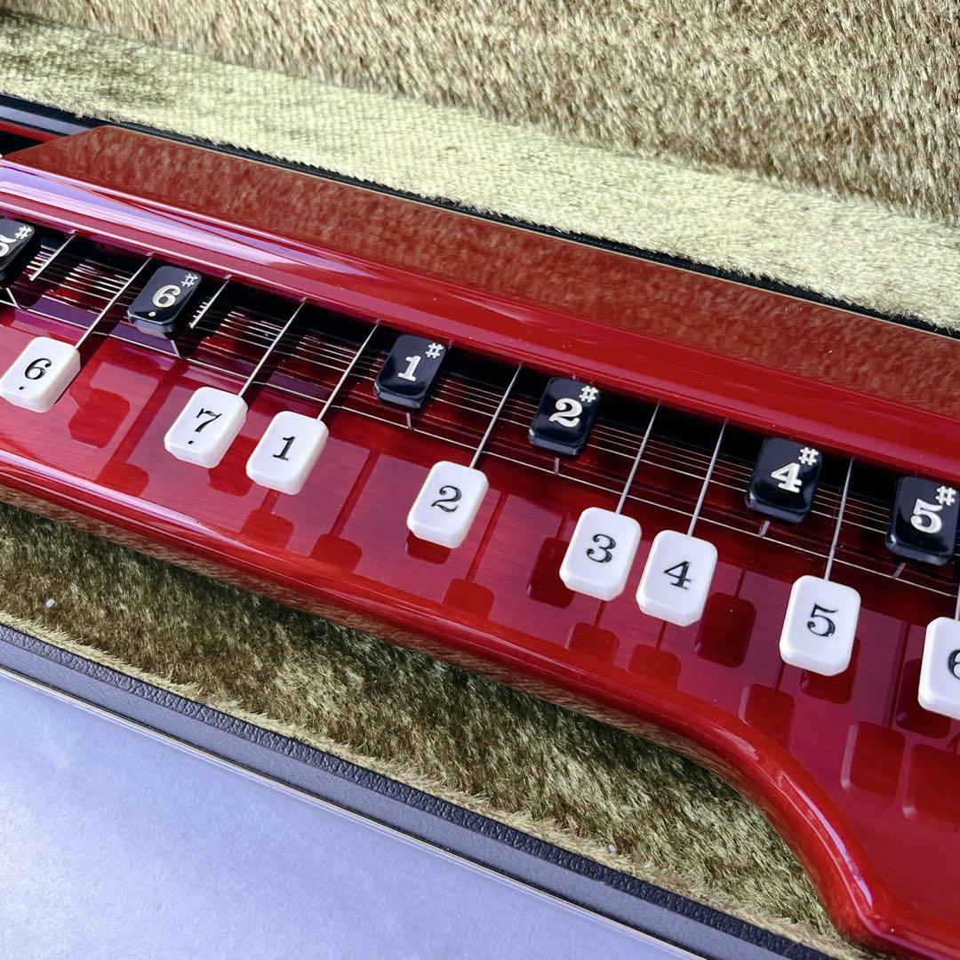 suzuki 大正琴 蘭 Ran ハードケース付き 鈴木楽器　エレキ