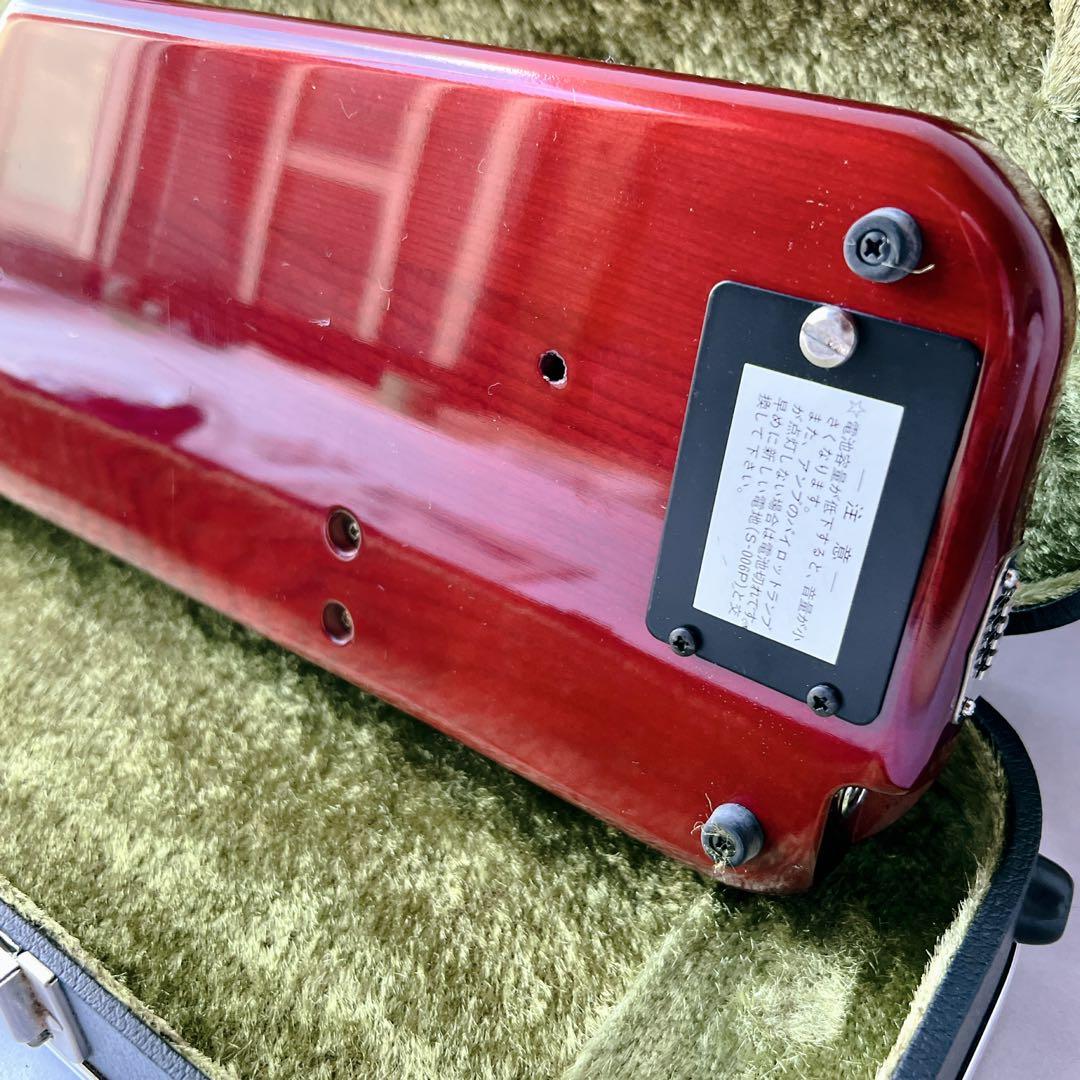 suzuki 大正琴 蘭 Ran ハードケース付き 鈴木楽器　エレキ