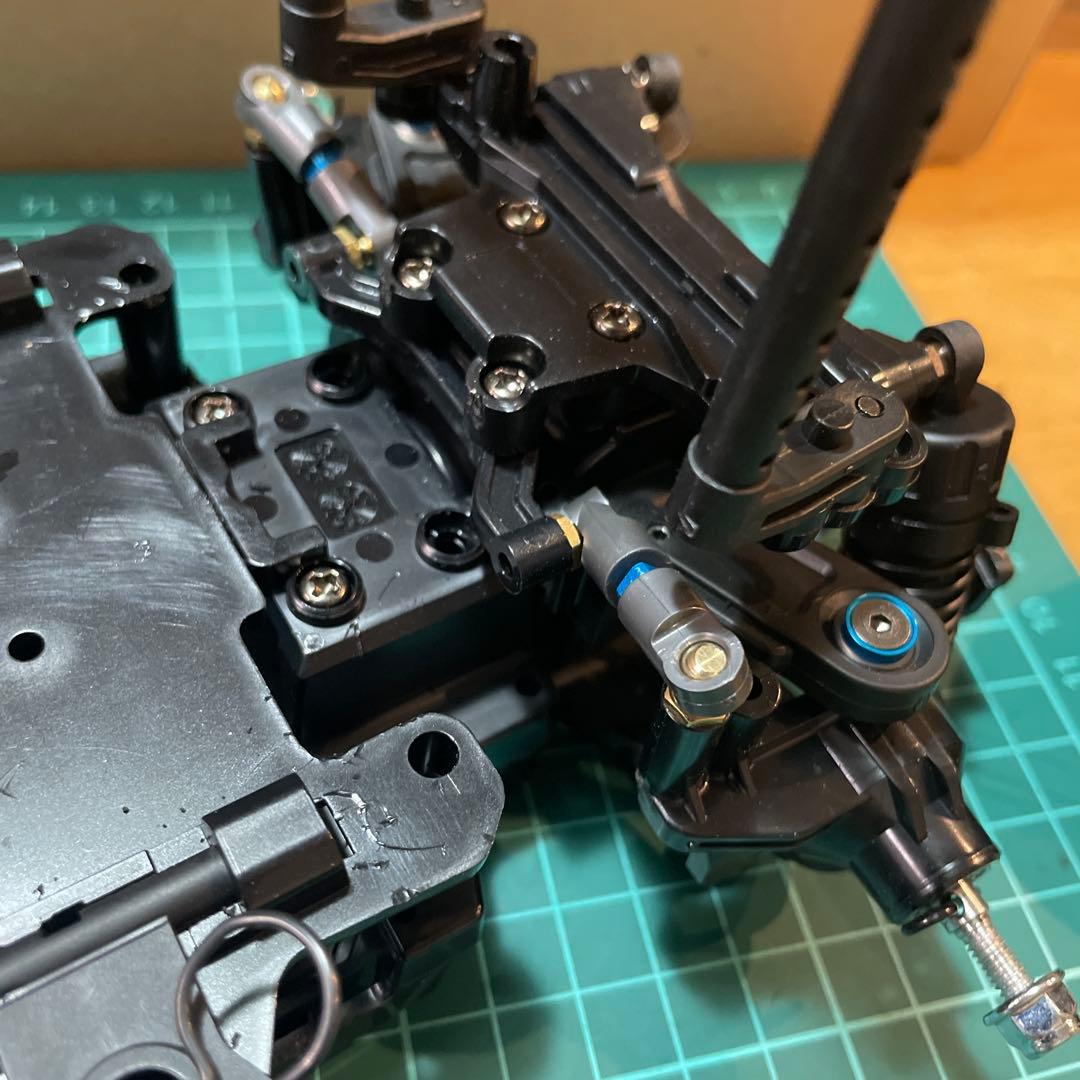 【期間限定価格】タミヤ MB-01 各種オプション、アルミステアリングクランク付