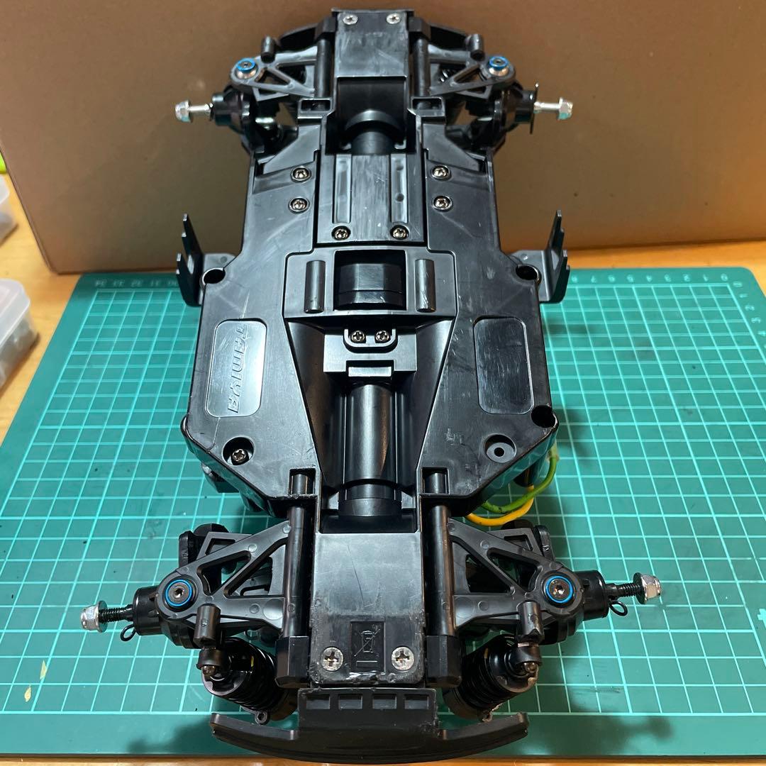 【期間限定価格】タミヤ MB-01 各種オプション、アルミステアリングクランク付