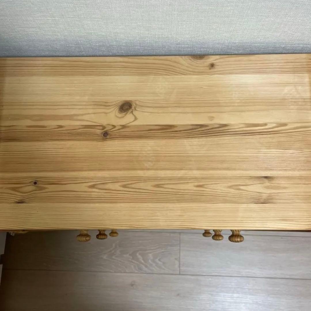 木製 小箪笥 チェスト 家具 収納 昭和レトロ　ナチュラル