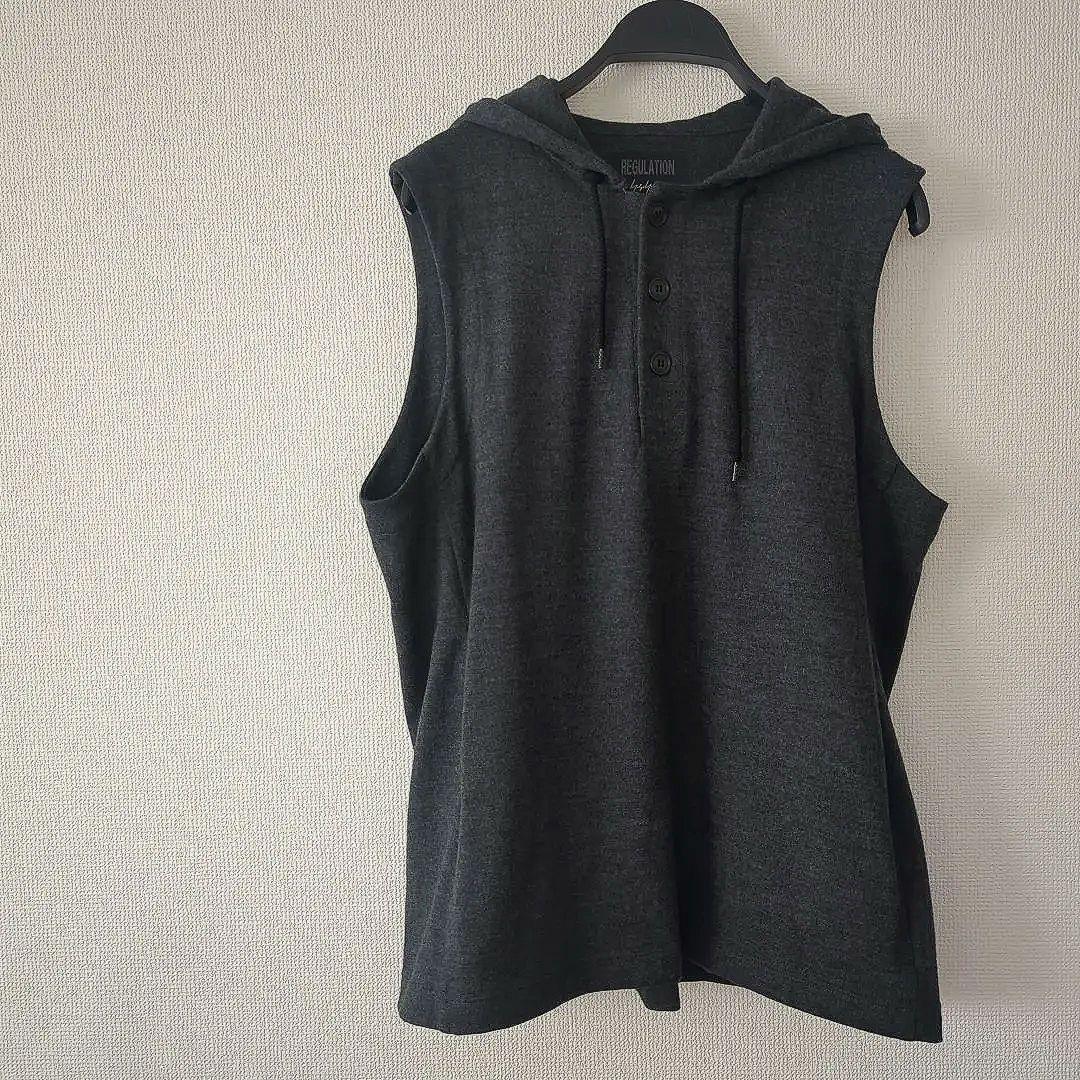 【美品】フード付きベスト