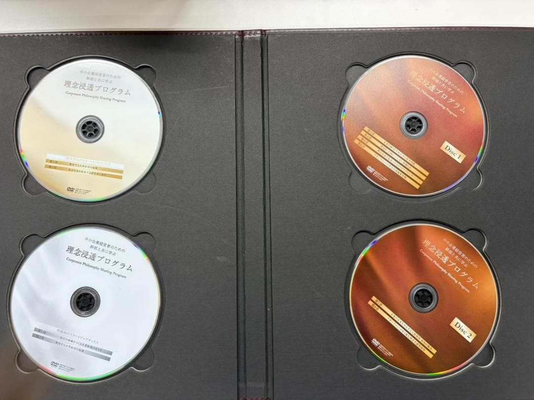 理念浸透プログラム テキスト・CD・DVDセット