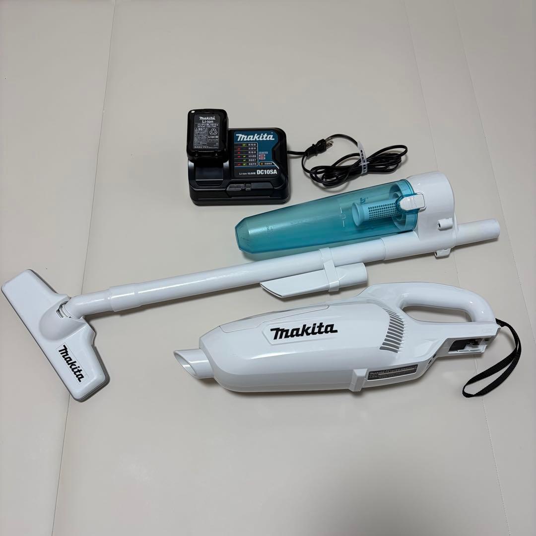 Makita CL107FD スティッククリーナー+サイクロンアタッチメント付