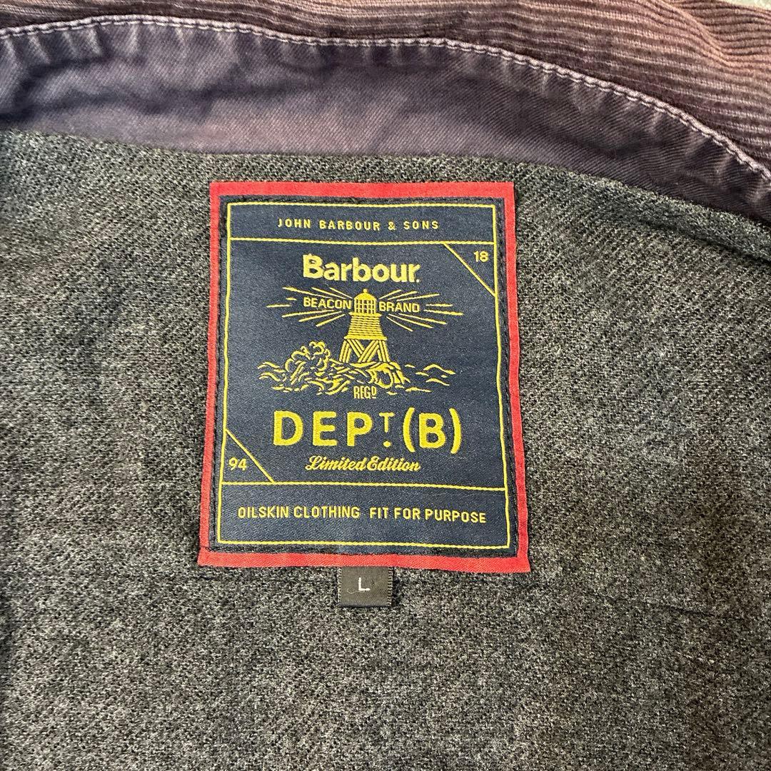 【極希少】Barbour DEPT(B) カバーオール 良いフェード Ｌサイズ