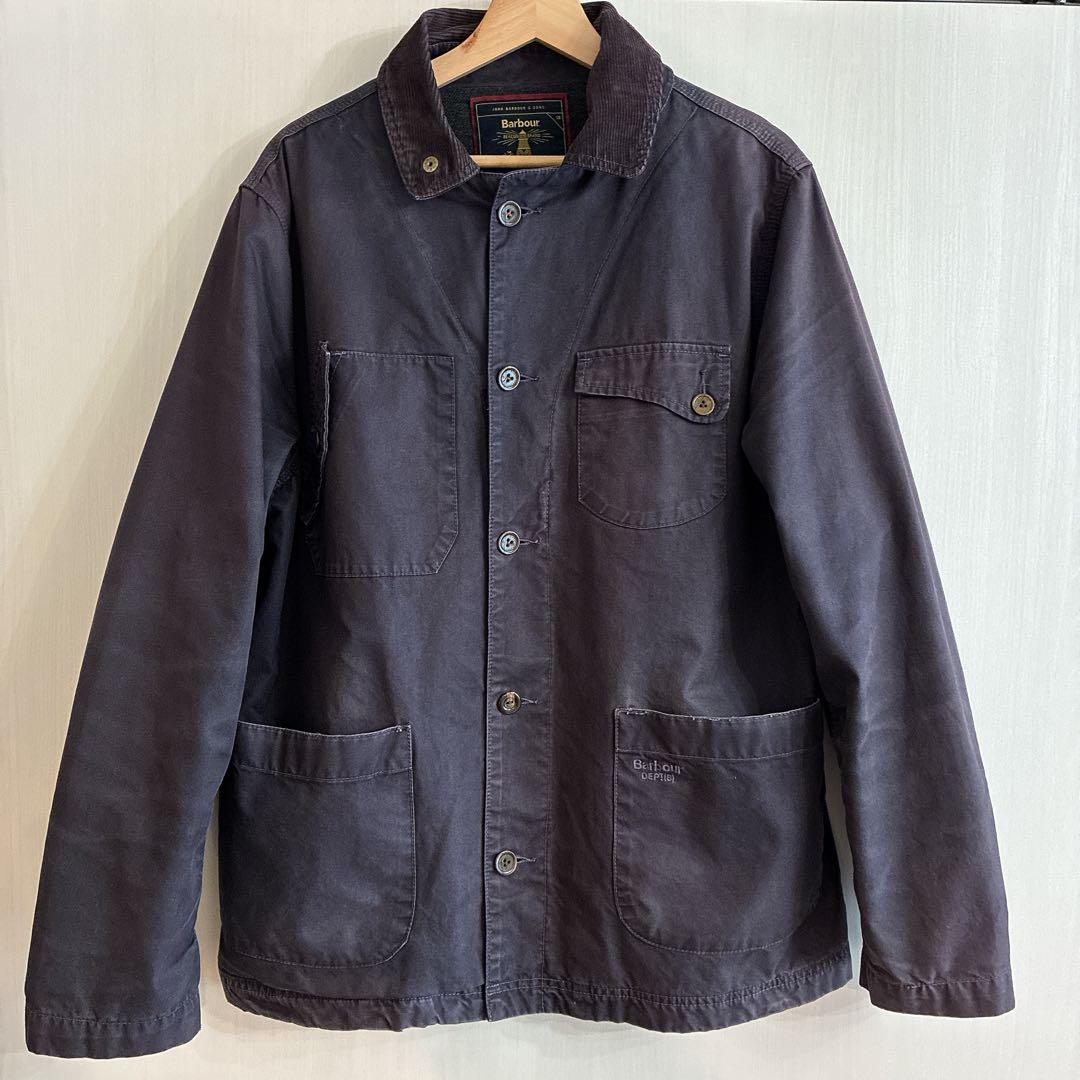 【極希少】Barbour DEPT(B) カバーオール 良いフェード Ｌサイズ