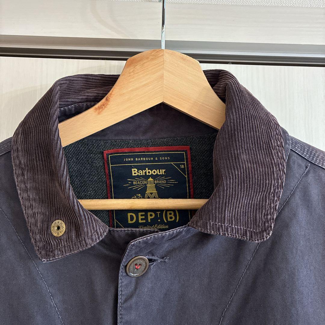 【極希少】Barbour DEPT(B) カバーオール 良いフェード Ｌサイズ