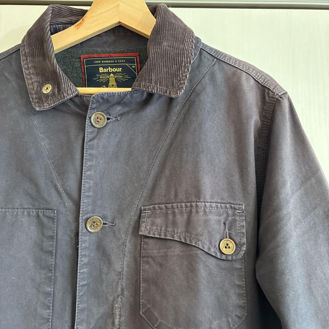 【極希少】Barbour DEPT(B) カバーオール 良いフェード Ｌサイズ