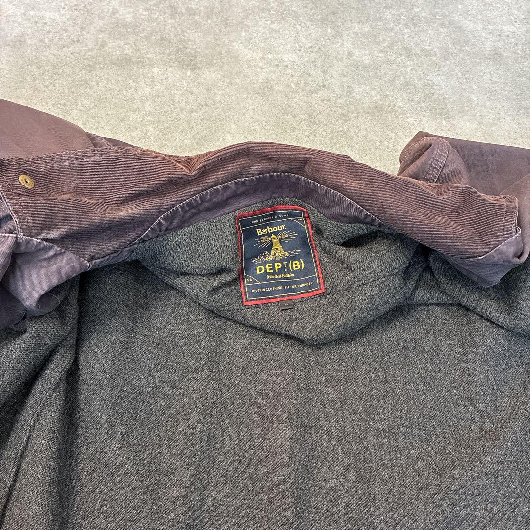 【極希少】Barbour DEPT(B) カバーオール 良いフェード Ｌサイズ