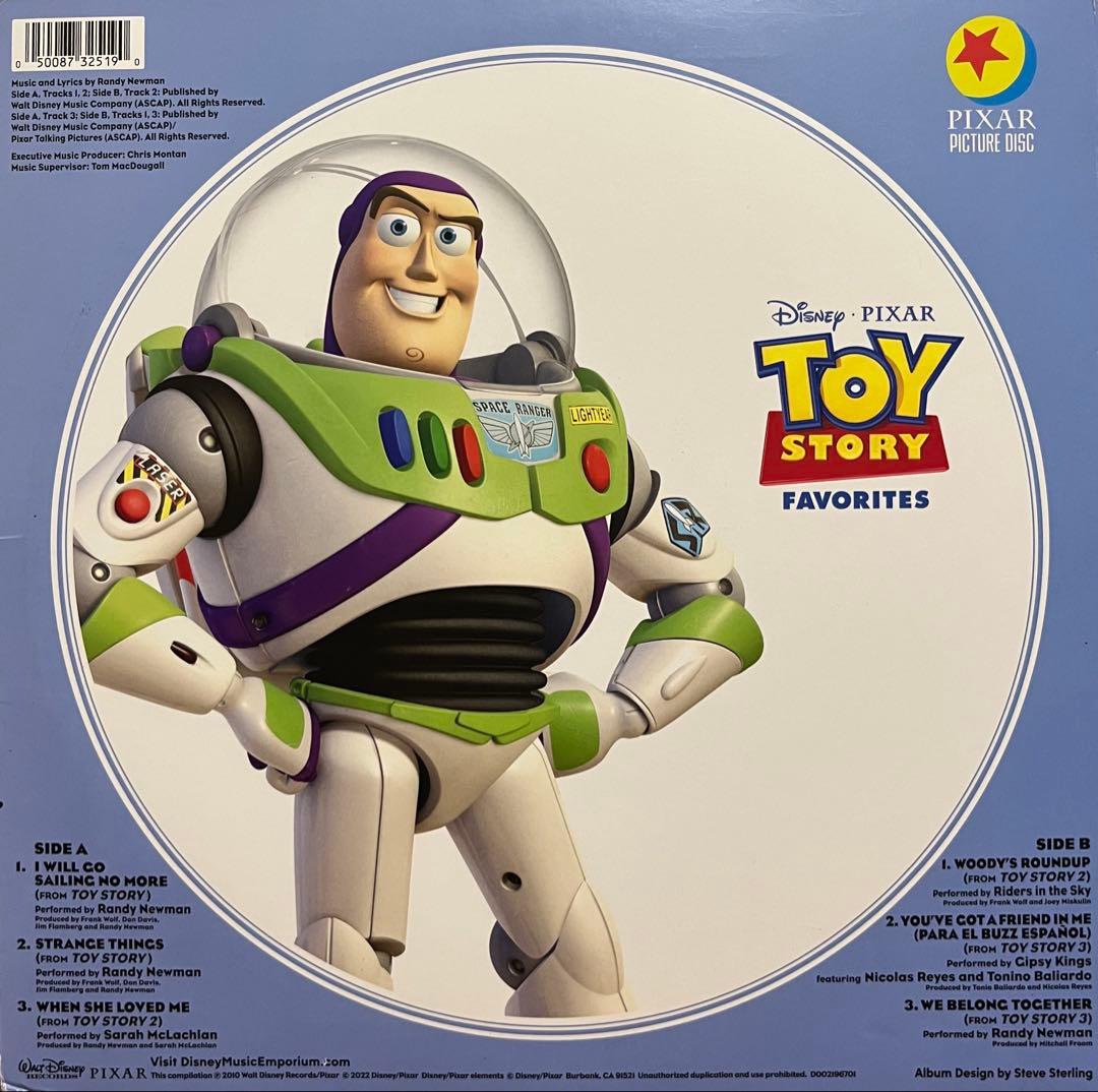 TOY STORY FAVORITES トイストーリー レコード