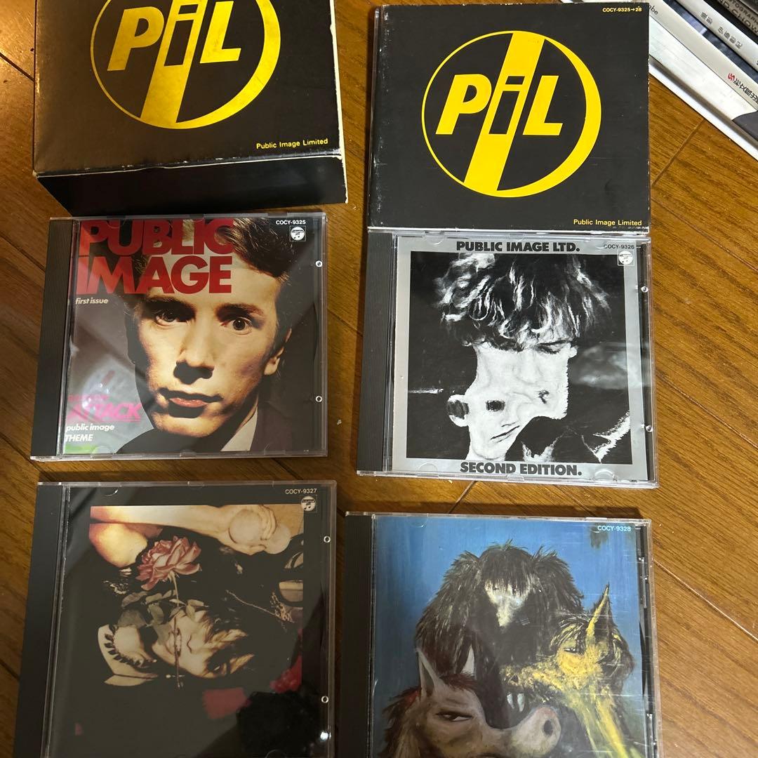 洋楽 Public Image Limited PiL & PiL II CD box