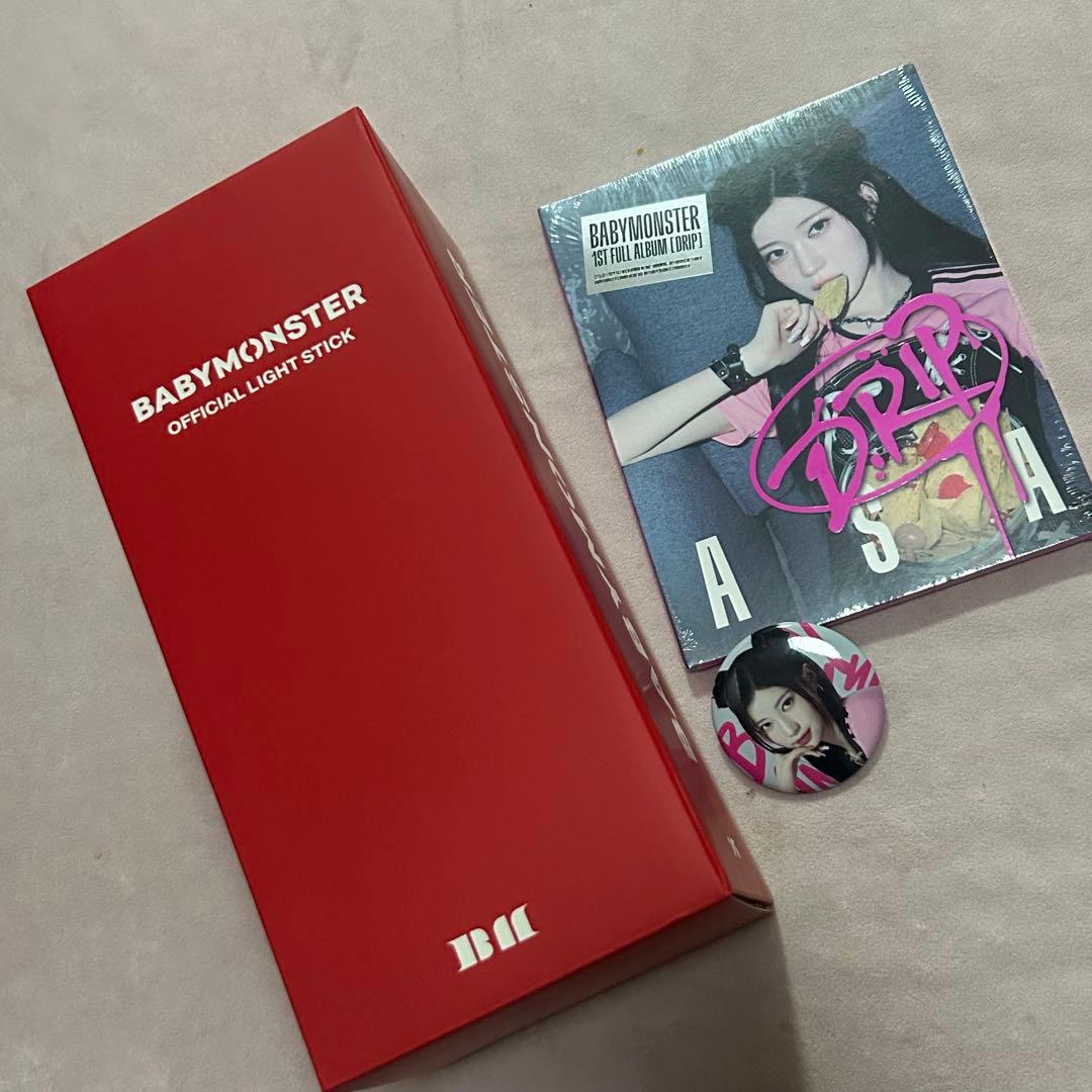 《新品・未開封》BABYMONSTER ペンライト CD