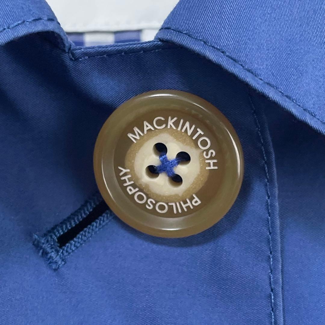☆美品☆マッキントッシュフィロソフィー　シリコンコーティングステンカラーコート