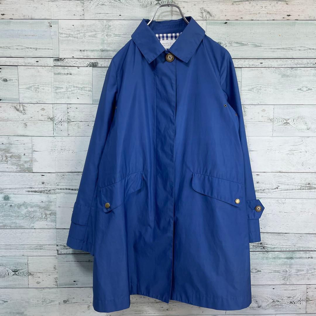 ☆美品☆マッキントッシュフィロソフィー　シリコンコーティングステンカラーコート