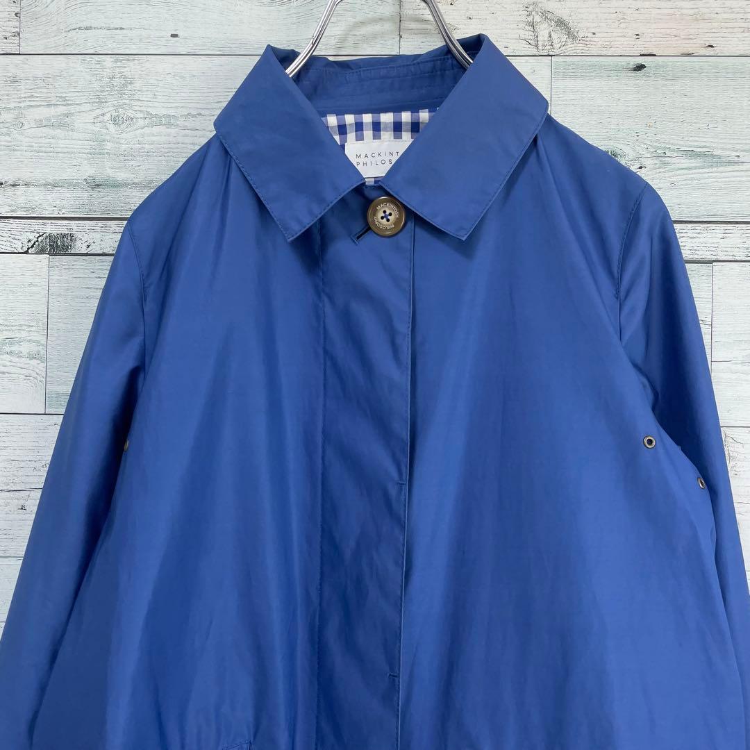 ☆美品☆マッキントッシュフィロソフィー　シリコンコーティングステンカラーコート