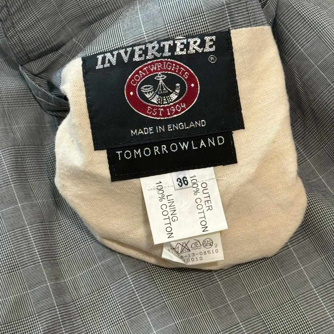 INVERTERE トゥモローランド別注 リバーシブル コート 英国製 R90