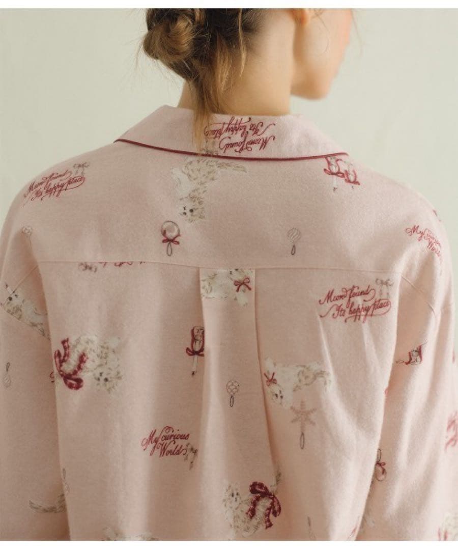 PEACH JOHN♡ キャットフランネルシャツパジャマ ピーチジョン新品