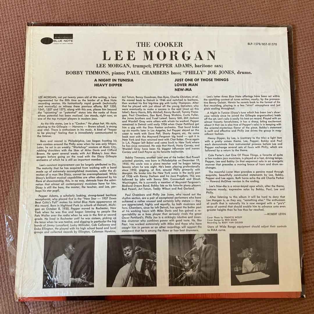 Lee Morgan／The Cooker LP liberty盤 ジャズ