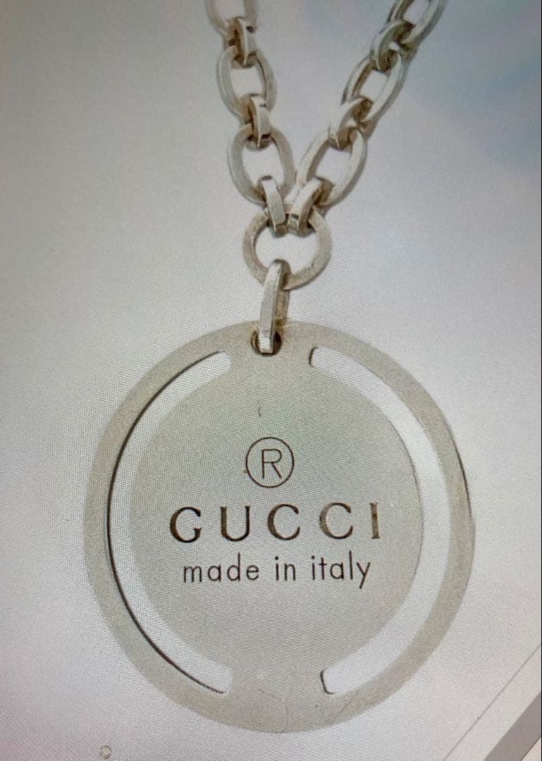 訳あり GUCCI チェーンネックレス シルバー925 Tiffany