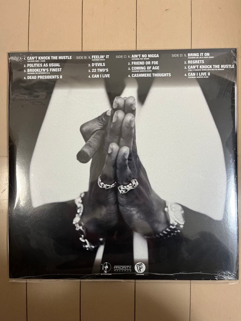 新品未開封 JAY-Z REASONABLE DOUBT 2LP レコード