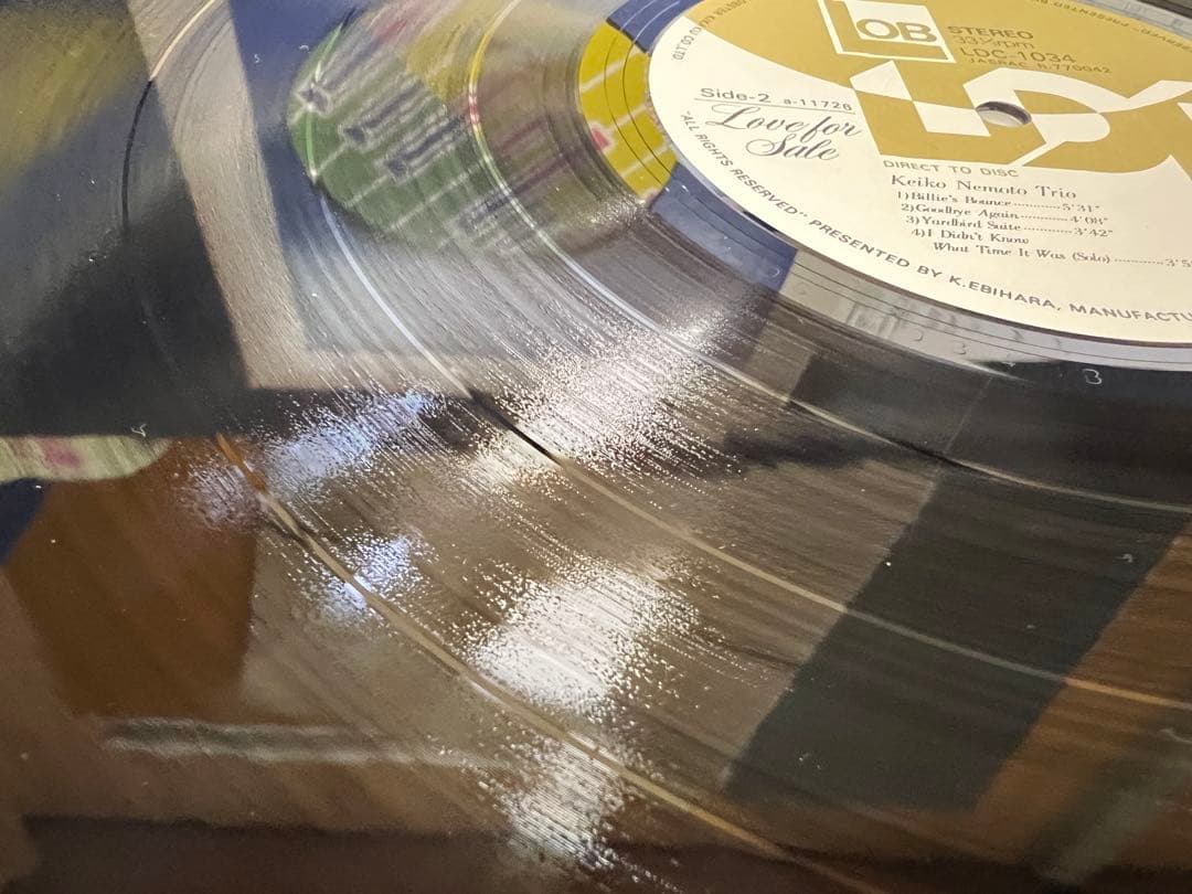 1982年LDC-1034 Love for Sale田代ユリ 根本敬子 LP
