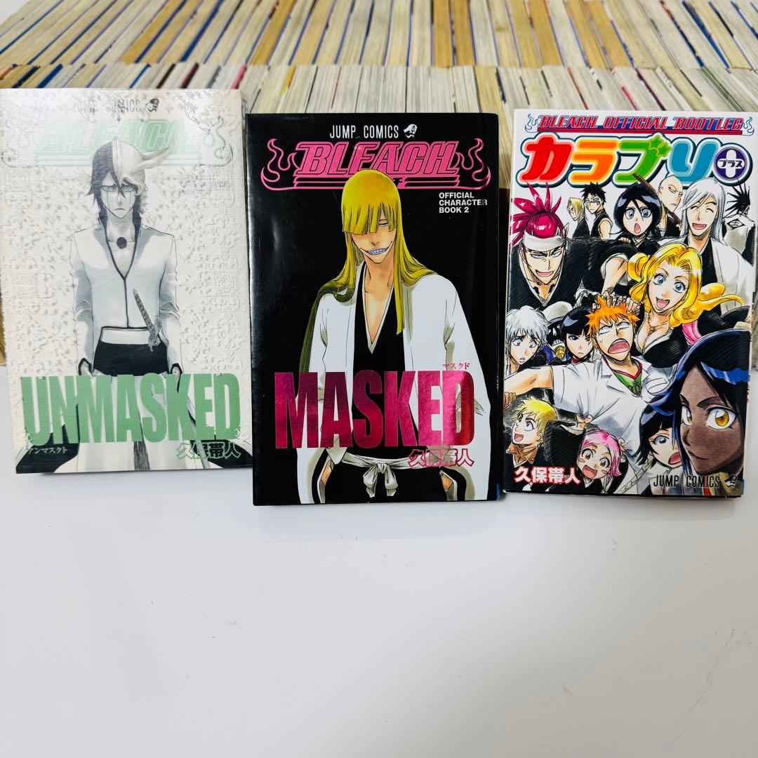 BLEACH 全巻セット　1巻〜74巻　関連本3冊付き　久保帯人　初版帯付き多数