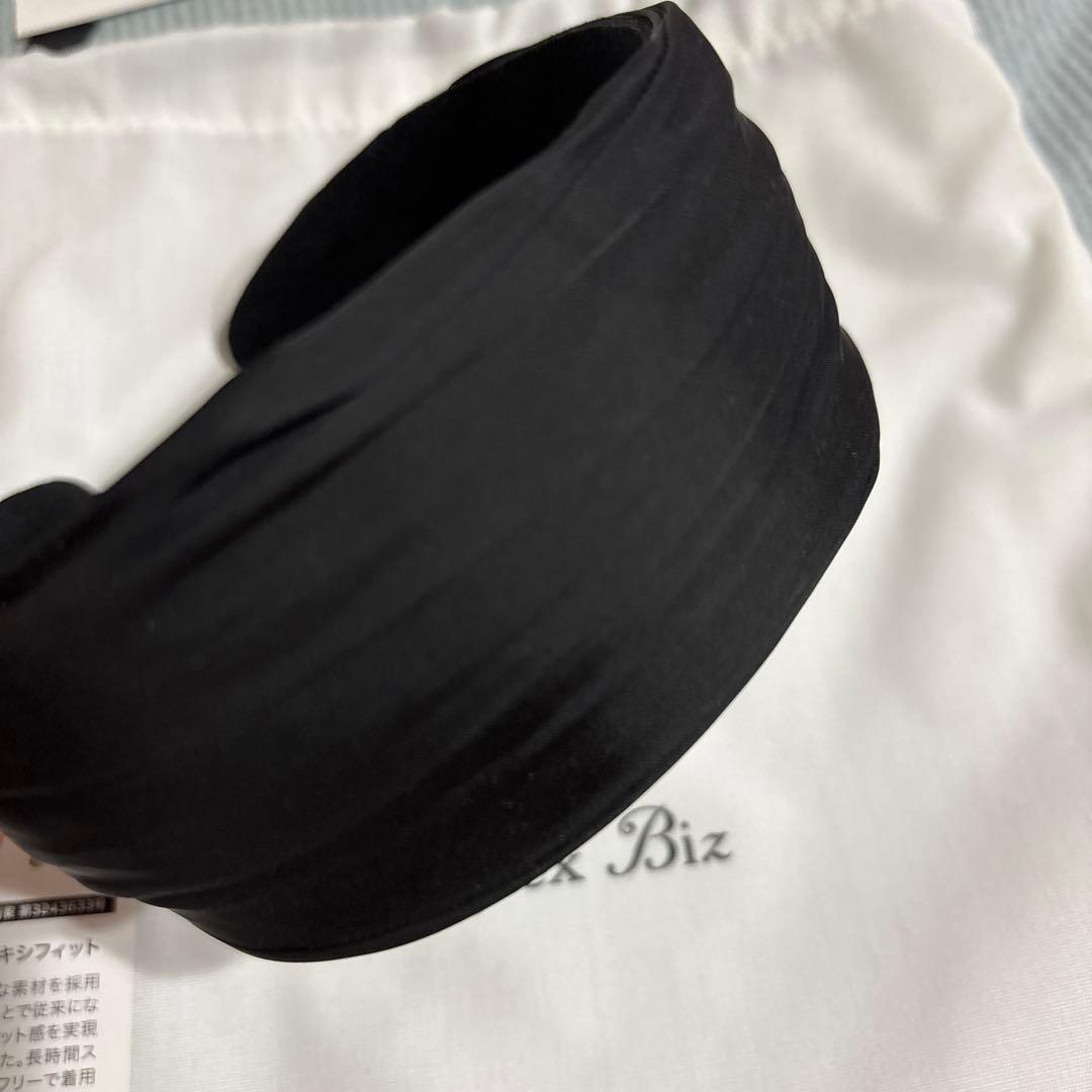 クラシックギャザー フレキシフィットヘアバンド(ブラック) コンプレックスビズ