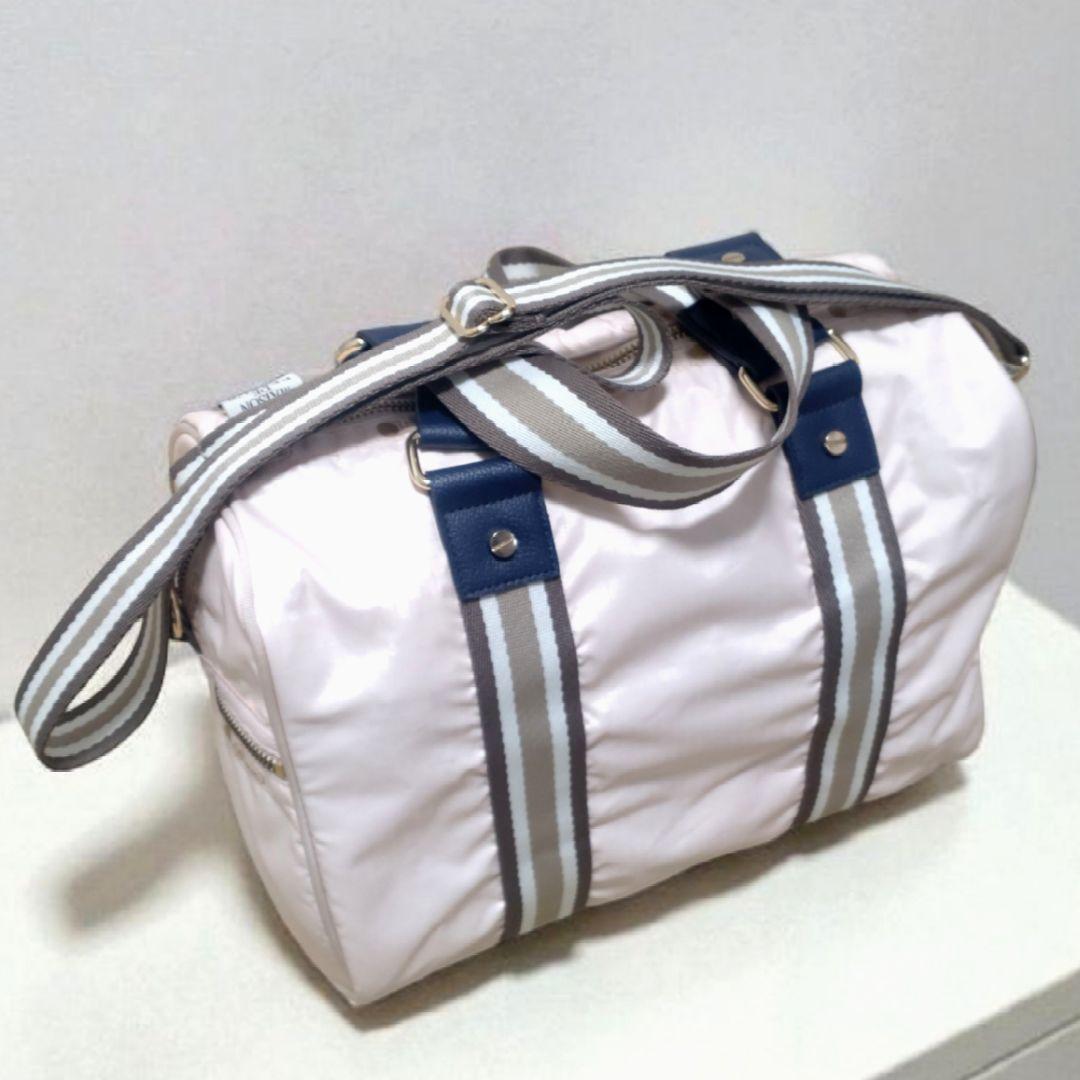 MAISON DE REEFURコラボ　ワタガシカラー　メラニーボストン　レスポ