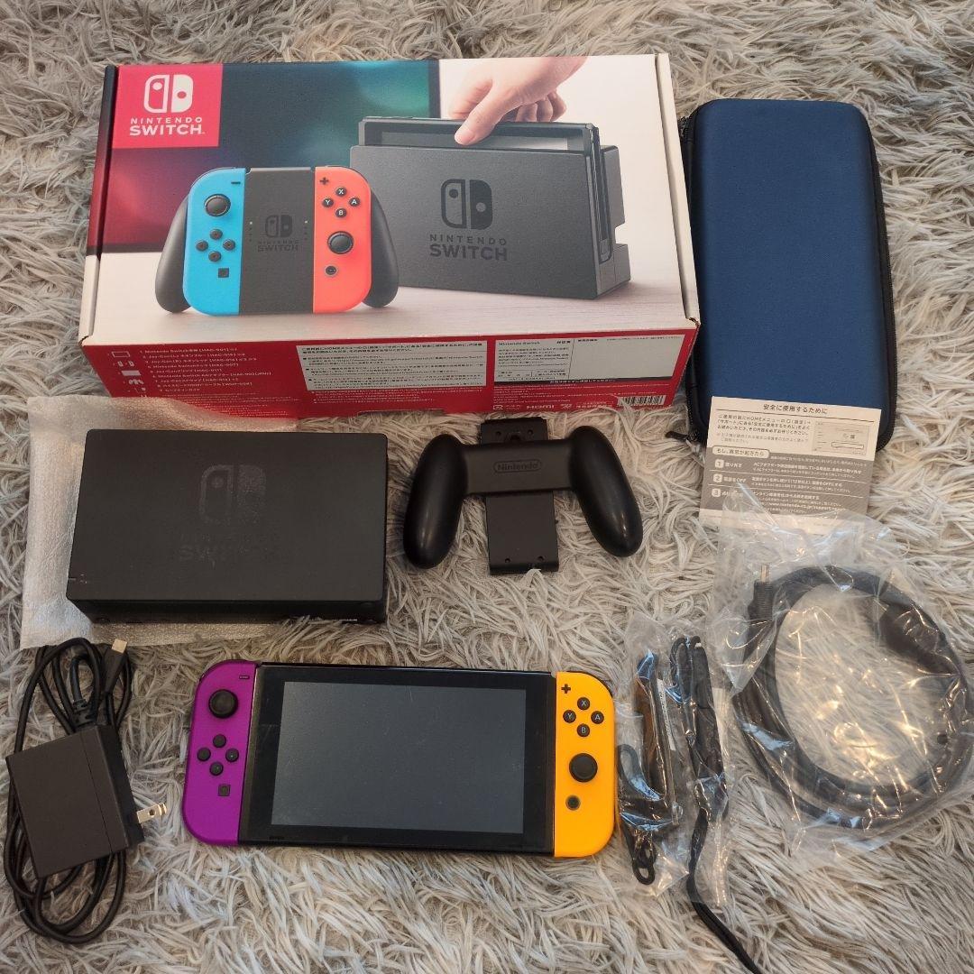 Nintendo Switch 本体セット 動作確認済み　携帯ケース付き