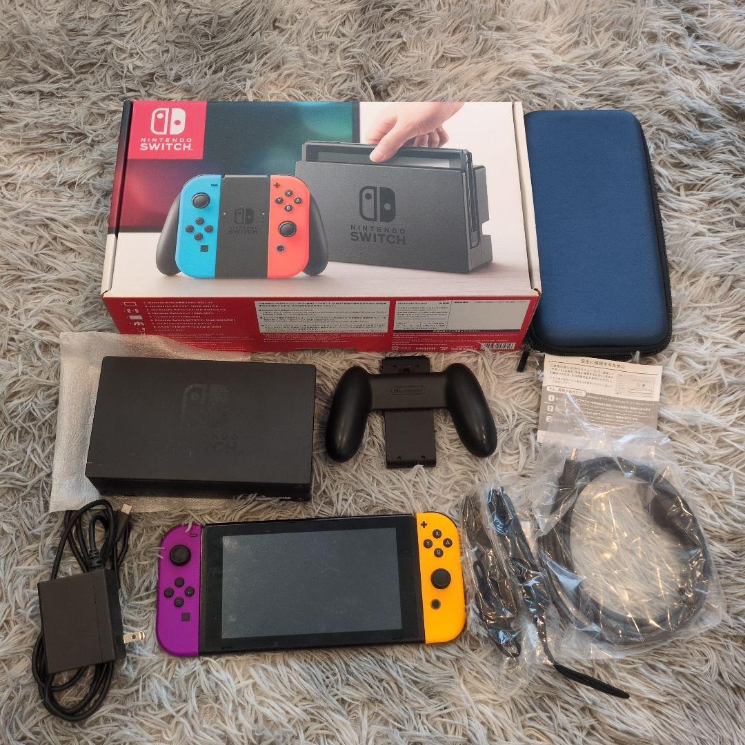 Nintendo Switch 本体セット 動作確認済み　携帯ケース付き