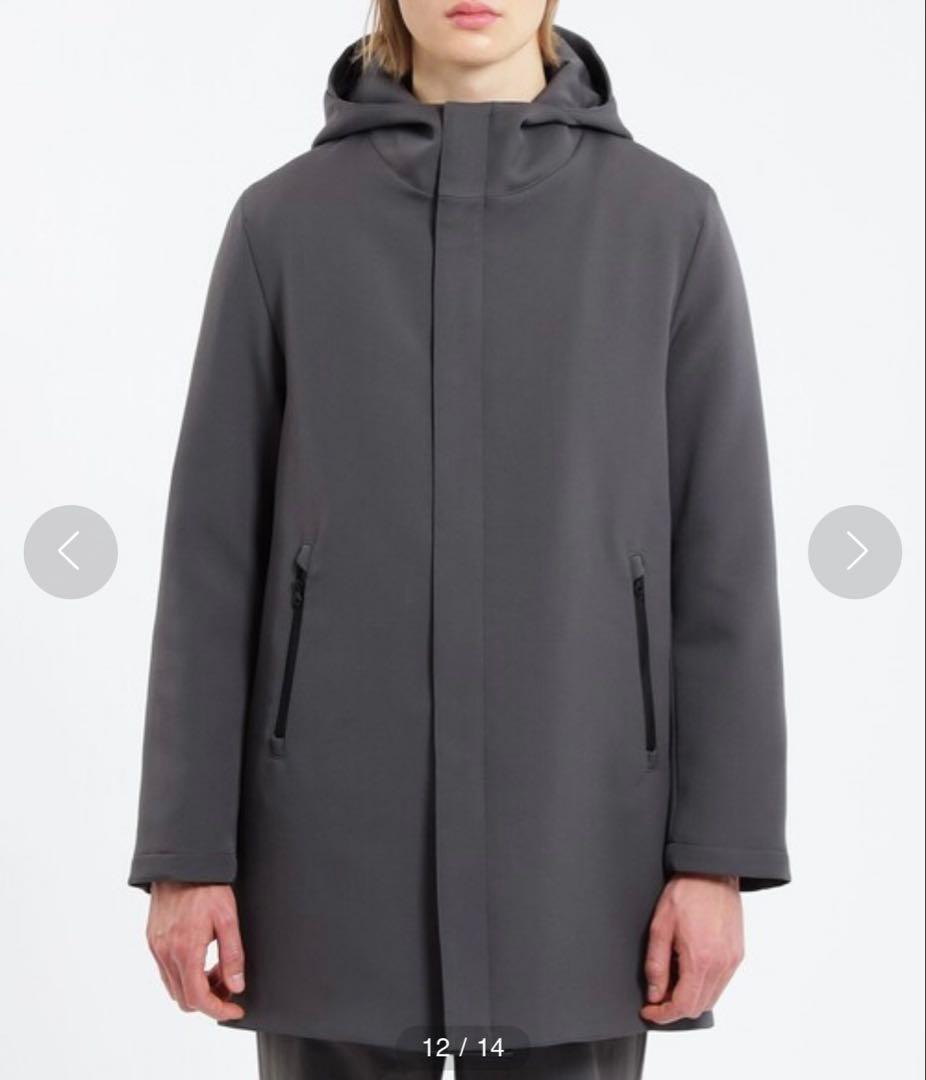 HOODED LIGHT DOWN ブラック M