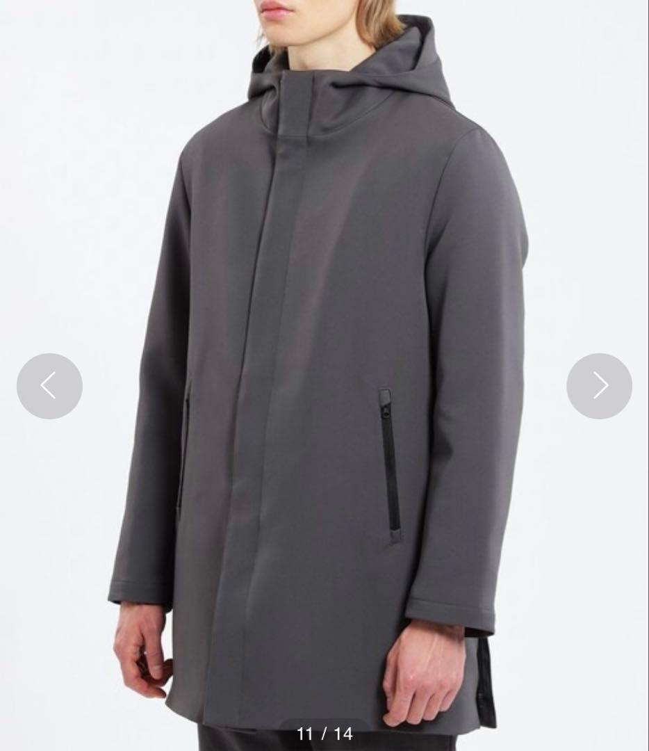 HOODED LIGHT DOWN ブラック M