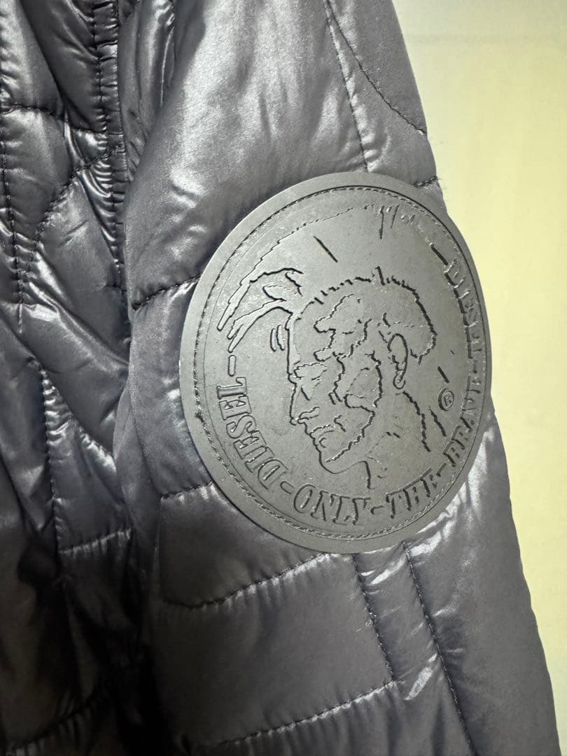 【美品】ディーゼル ロゴキルティング バテットジャケット ジャンパー M相当