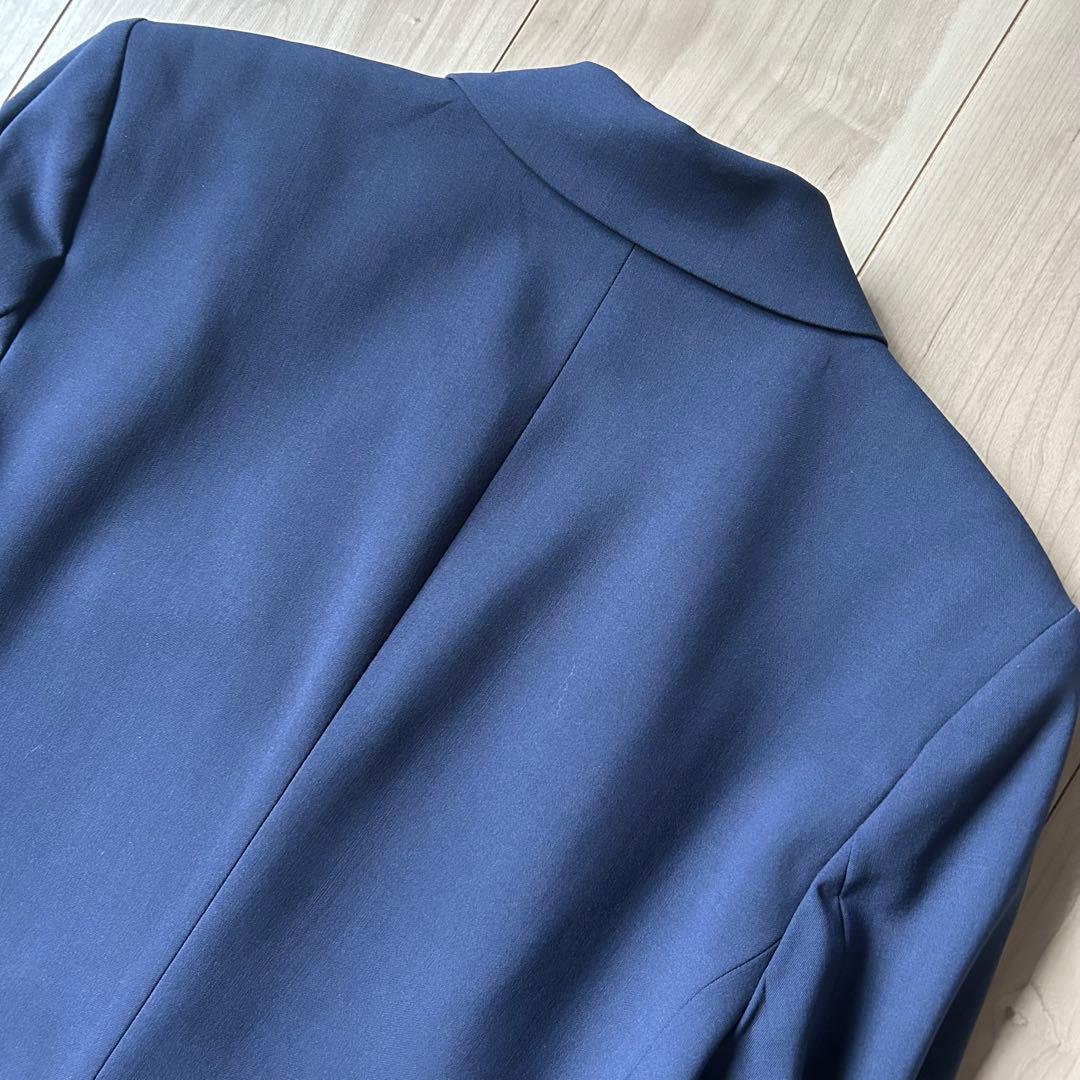 美品＊Theory【定価4.8万】 丈長め 新型テーラードジャケット 2 紺