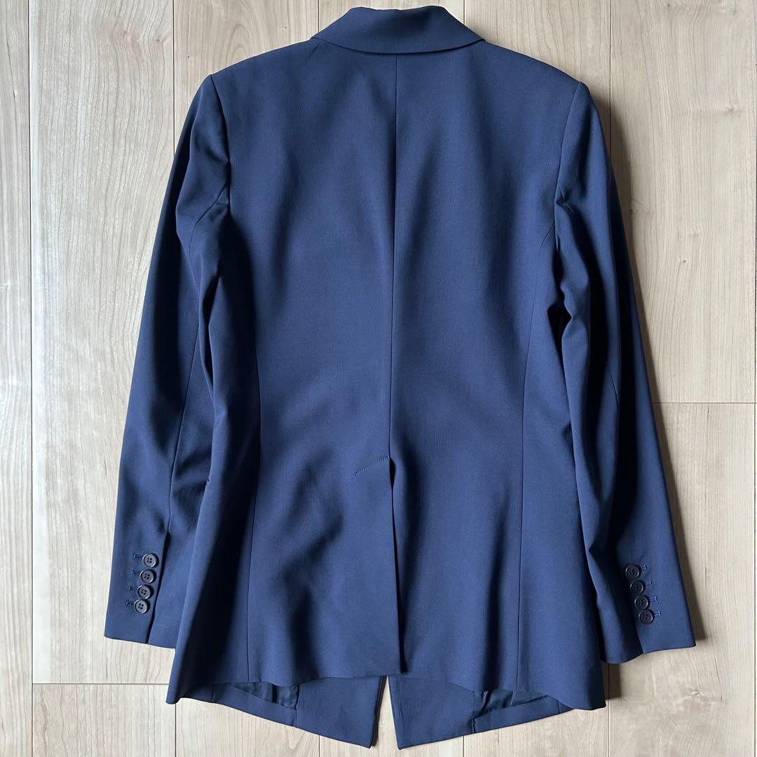 美品＊Theory【定価4.8万】 丈長め 新型テーラードジャケット 2 紺