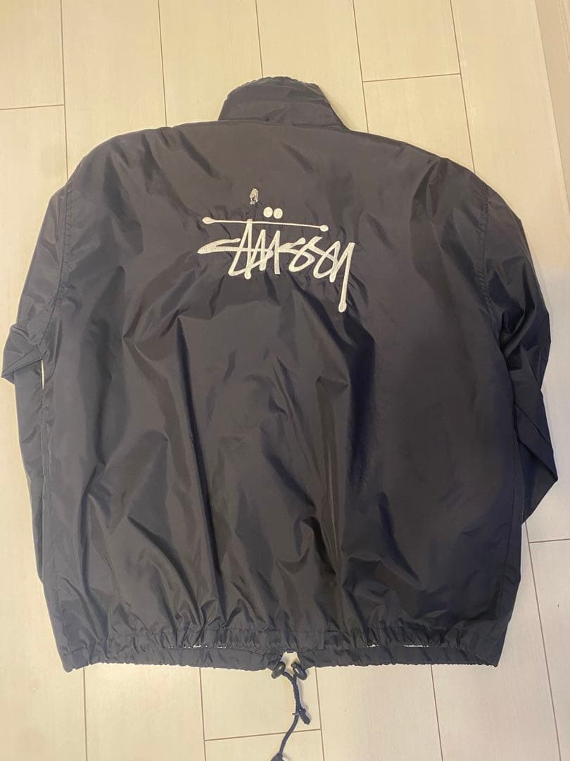 US製old stussy ナイロンジャケット セットアップ　Ｌサイズ