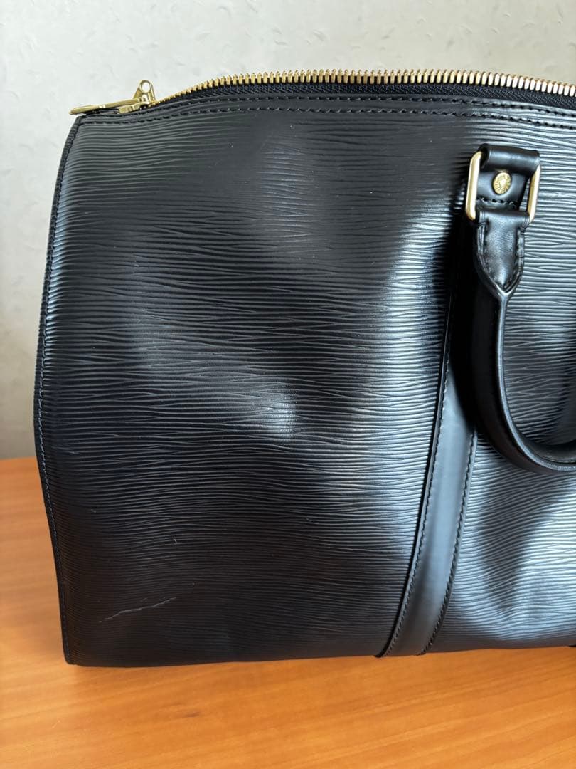 ＊＊ご予約＊＊《美品》ルイヴィトン　キーポル45　エピ　ノワール　ボストンバッグ
