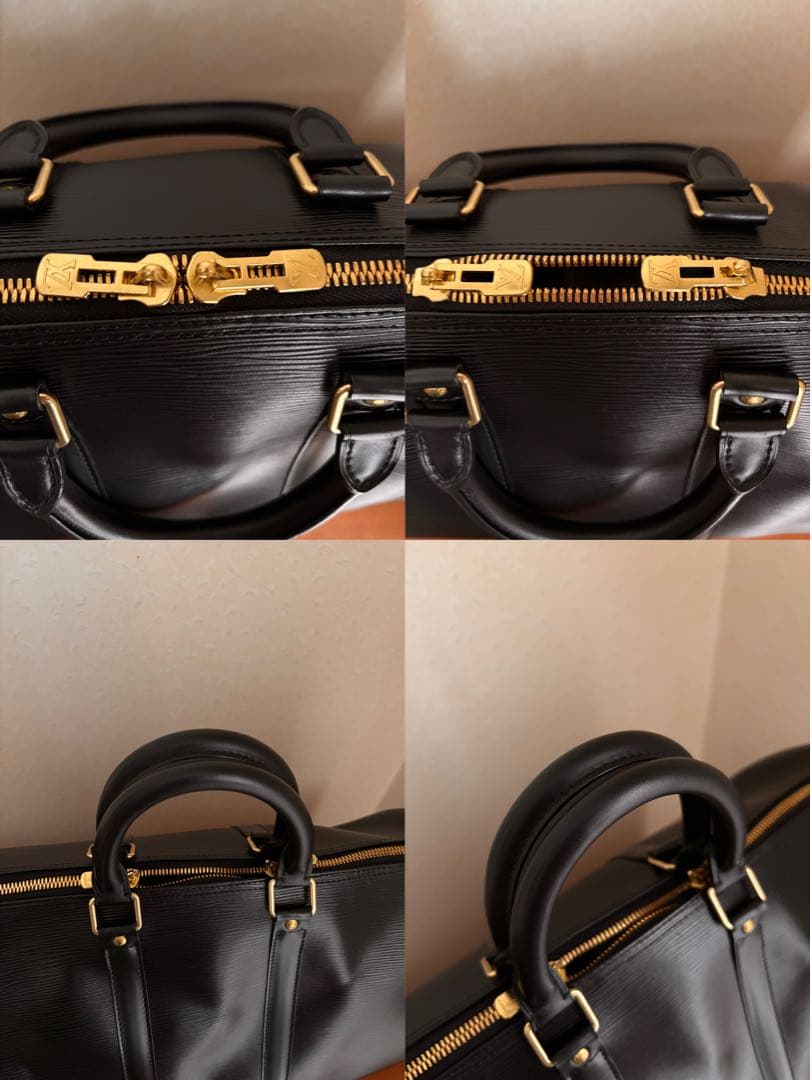 ＊＊ご予約＊＊《美品》ルイヴィトン　キーポル45　エピ　ノワール　ボストンバッグ