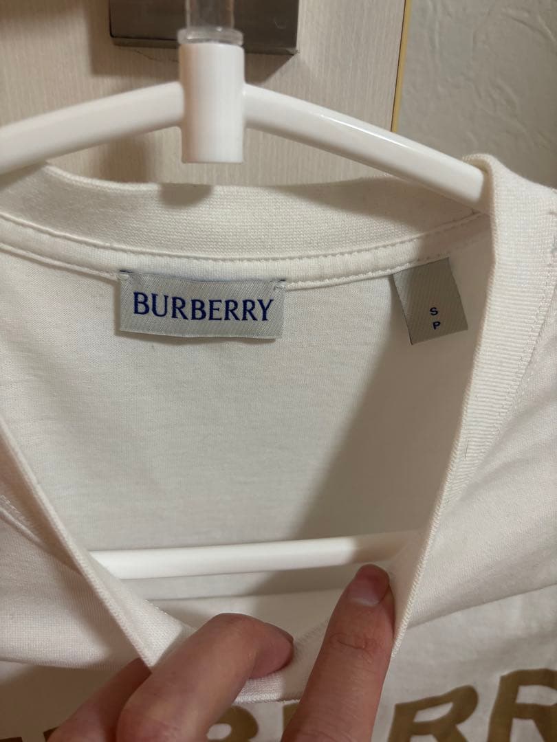 BURBERRY ホワイト Tシャツ S