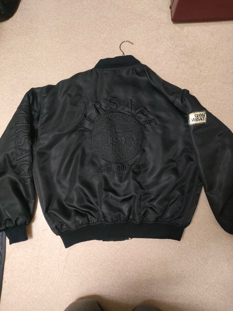 s*)様 激レア！！！　VERSACE GIANNI MA1 ブルゾン　パーカー