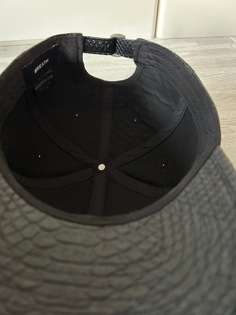 breath bad hop FAUX LEATHER CAP レザーキャップ