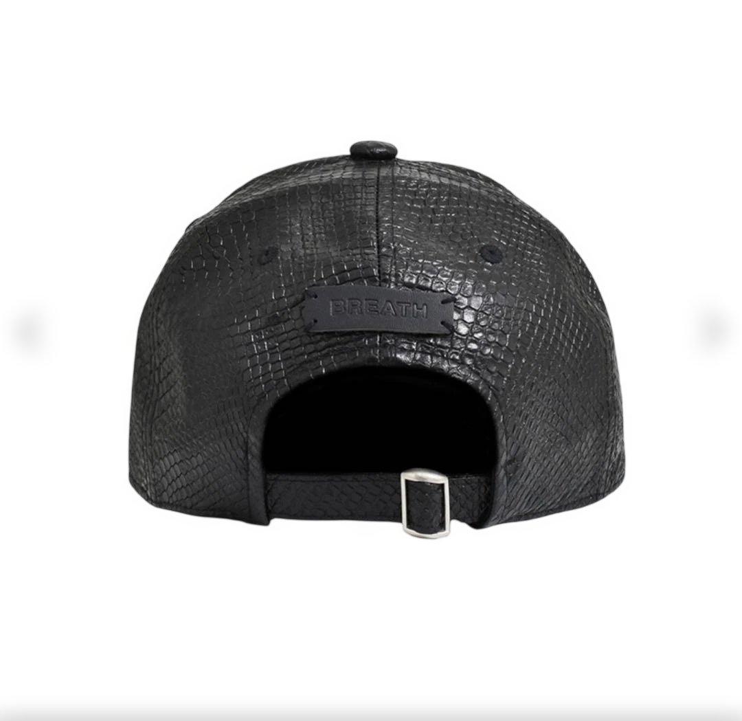 breath bad hop FAUX LEATHER CAP レザーキャップ