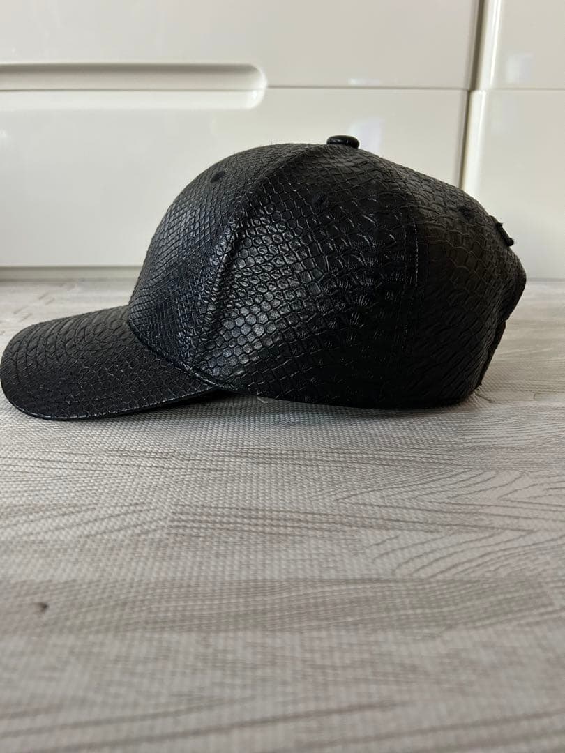 breath bad hop FAUX LEATHER CAP レザーキャップ