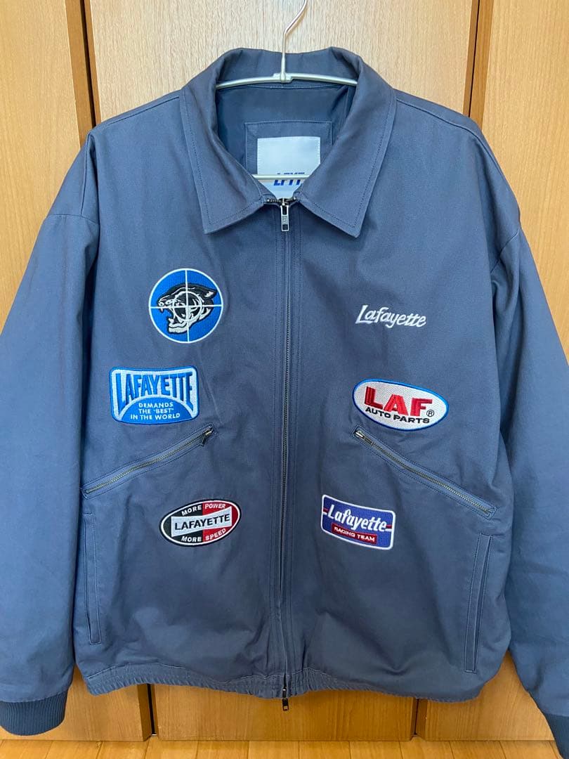 ジャケット・アウター LFYT RACING PATCH WORK JACKE XL