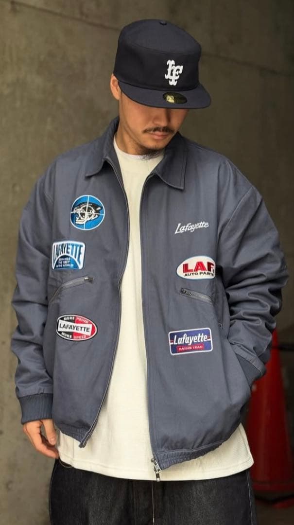 ジャケット・アウター LFYT RACING PATCH WORK JACKE XL