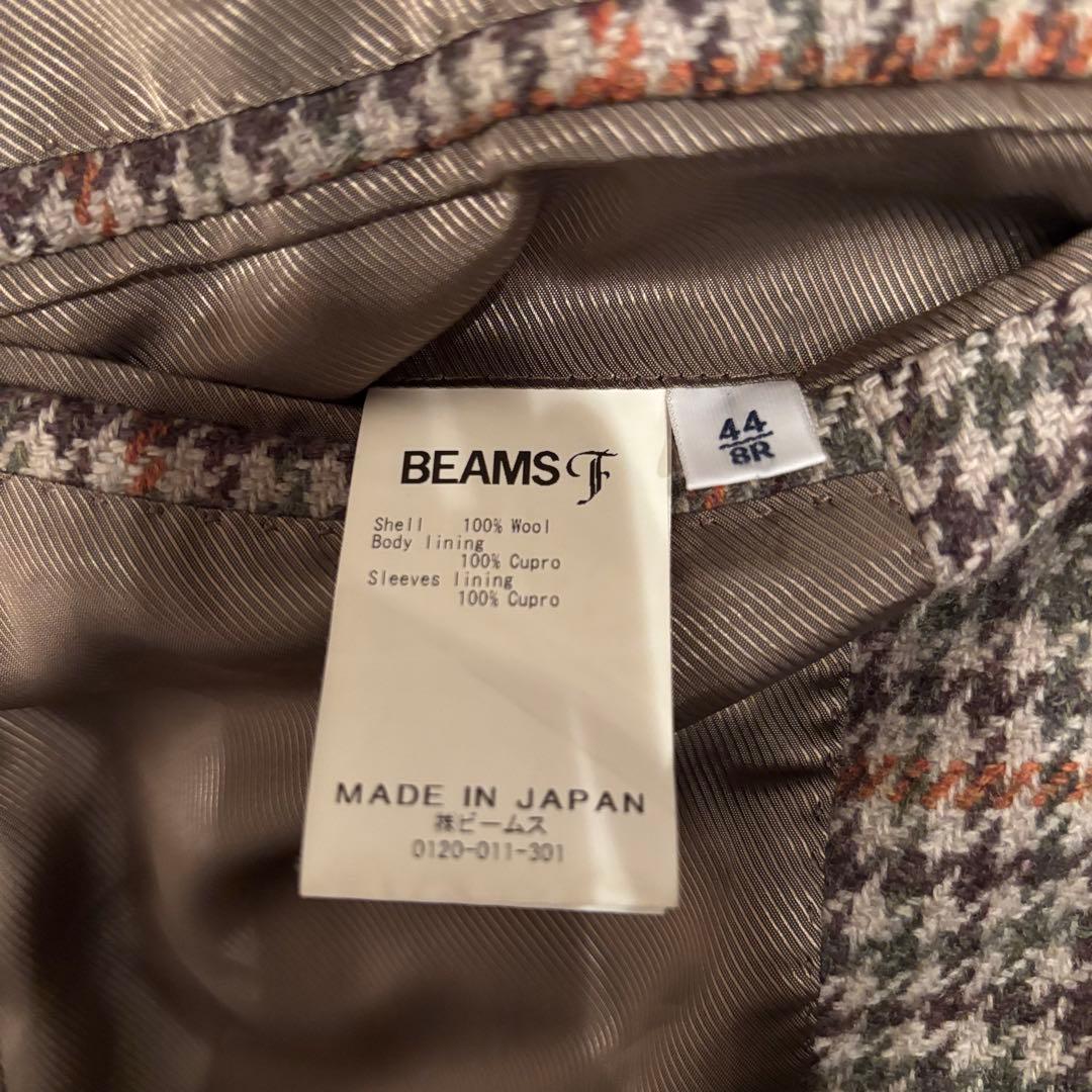 BEAMS F ハウンドトゥースジャケット　44