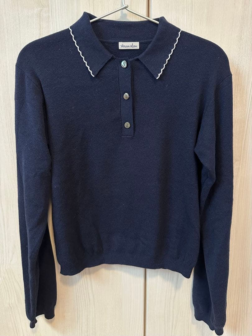 美品　Steven Alan コットン カシミヤ ニット